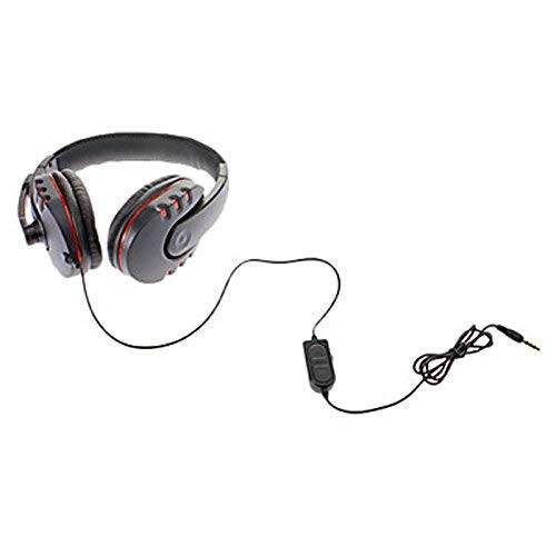 OSTENT 5 in 1 Wired Gaming Headsets Headphones Microphone for Sony PS3/PS4 Microsoft Xbox 360 PC