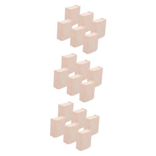 BESTOYARD 18 Pcs Train Pier Train Track Bridge Supports Train Tracks Kid Train Layout Prop Wooden Train Track Riser Kids Playset Wooden Toy Train Bridge Riser Beech Arc Child Truss Bridge