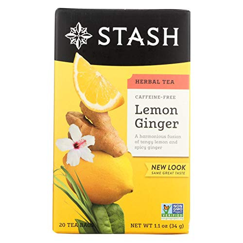 Herbal Tea-Lemon Ginger Stash Tea 20 Bag Herbal Tea-Lemon Ginger Stash Tea 20 Bag