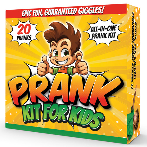 BLOONSY Prank Kit | Pranks for Kids | 20 Ultimate Practical Jokes and Pranks for Kids | Prank Toys Pack Set Box for Gifts