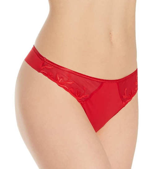 Simone Perele Women's Andora Thong, Pink Ruby, XS