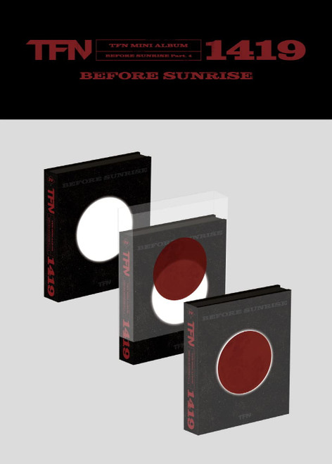 Dreamus TFN T1419 - BEFORE SUNRISE Part. 4 Album+Folded Poster (+ 1 Folded Poster)