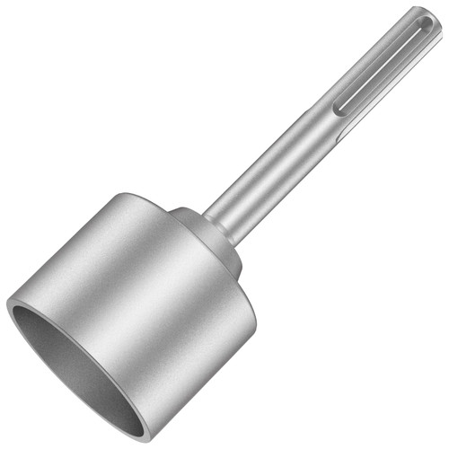 SDS-Plus Ground Rod Driver 30/45/65mm Heavy Duty Steel Drill Bit Driver Ground Rod Bits Socket for Rotary Hammer Drill Grounding Rods (65mm/2.56 in)