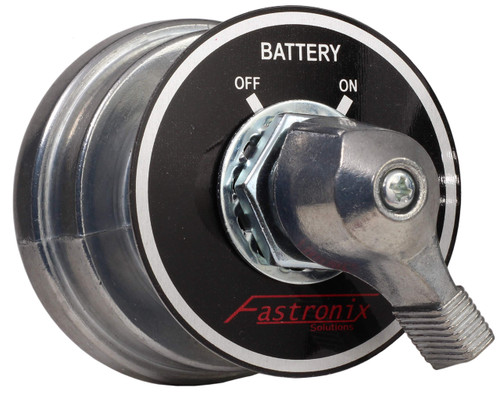 Fastronix High Current Double Pole (4-Post) Master Battery Disconnect Switch with Face Plate