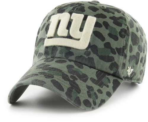 47 Women's Green New York Giants Bagheera Clean Up Allover Adjustable Hat, One Size