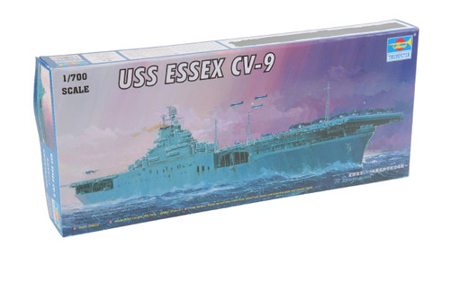 Trumpeter 1/700 USS Essex CV-9 US Aircraft Carrier Model Kit Trumpeter 1/700 USS Essex CV-9 US Aircraft Carrier Model Kit