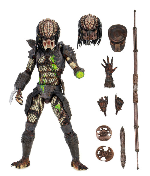 NECA - Predator 2 Ultimate Battle Damaged City Hunter 7 Action Figure NECA - Predator 2 Ultimate Battle Damaged City Hunter 7 Action Figure
