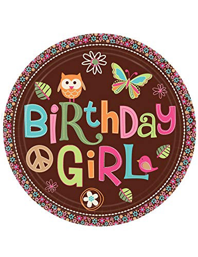 Hippie Chick Large Paper Plates (8ct)
