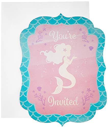 Creative Converting 336714 INVITATION PSCD, 0.04x4.5x5.9inc, IRIDESCENT