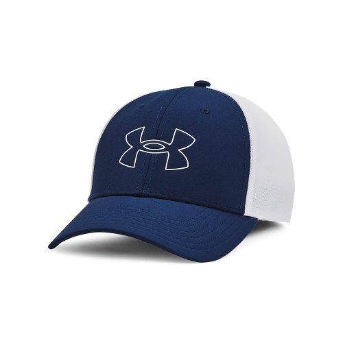 Under Armour Men's Iso-chill Driver Mesh Adjustible Hat , Academy (408)/Academy Blue , One Size Fits Most