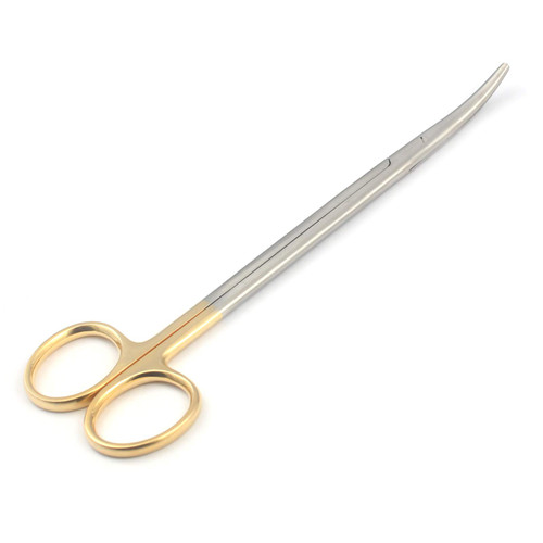 G.S Metzenbaum Scissors Supercut 9" Curved One Blade Serrated G.S Metzenbaum Scissors Supercut 9" Curved One Blade Serrated