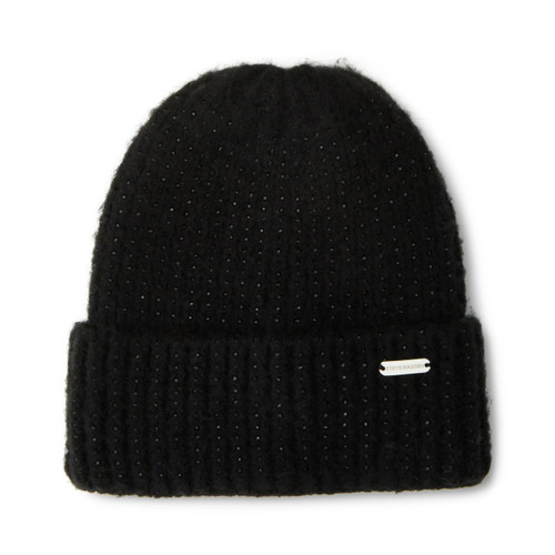 STEVE MADDEN Women's Crystal Beanie, Black