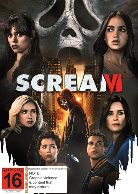 Scream VI | aka Scream 6 | 2023 Movie | NON-USA Format | Region 4 Import, Australia
