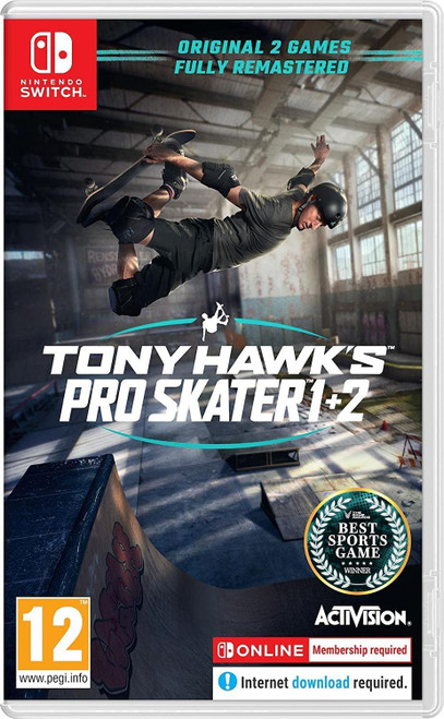 Tony Hawk Pro Skater 1+2 - Nintendo Switch Standard Edition Tony Hawk Pro Skater 1+2 - Nintendo Switch Standard Edition