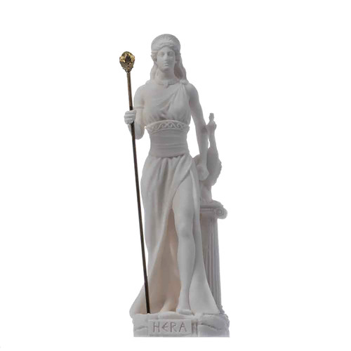 BEAUTIFUL GREEK STATUES Hera Goddess of Marriage, Women, Childbirth, and Family Alabaster 6.69 BEAUTIFUL GREEK STATUES Hera Goddess of Marriage, Women, Childbirth, and Family Alabaster 6.69
