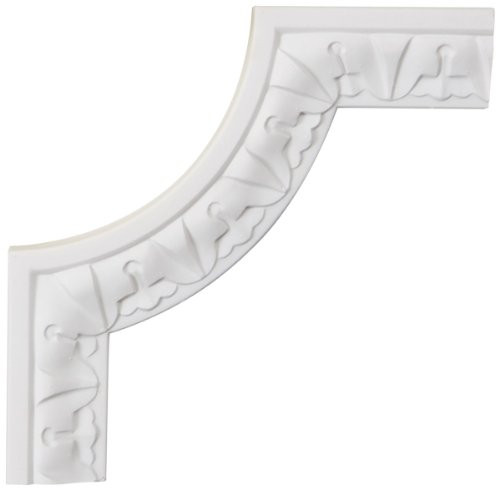 Ekena Millwork PML06X06NE-2 Nexus Acanthus Leaf Panel Molding Corner, 6-Inch x 6-Inch x 1/2-Inch
