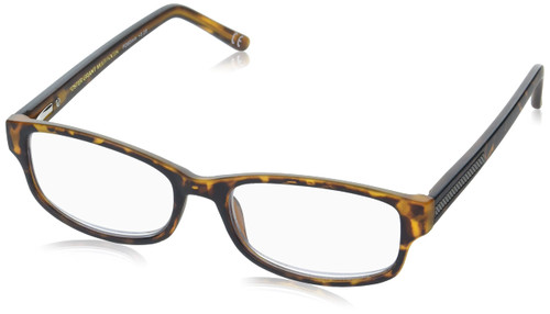 Foster Grant unisex adult Conan Multifocus Reading Glasses, Matte Tortoise/Transparent, 54 mm US