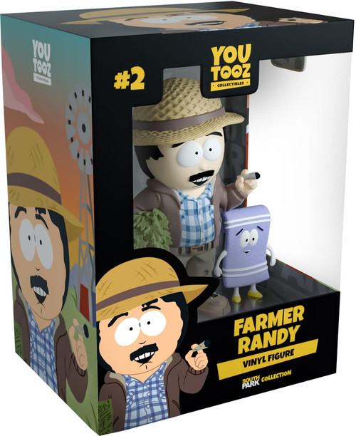 Youtooz Farmer Randy 4.6" Vinyl Figure, Collectible Farmer Randy from South Park by Youtooz South Park Collection