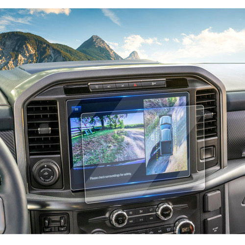 YEE PIN 2024 2023 2022 2021 Ford F-150 Tempered Glass Screen Protector for 2024 2023 2022 F-150 Lightning Screen Protector 12-inch Navigation Display Screen Protector Compatible with 2024 2023 Ford Expedition(2 PCS)