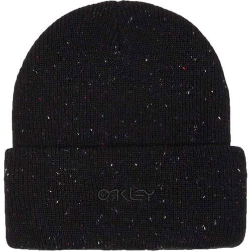 Oakley Standard B1b Speckled Beanie, Blackout, One Size