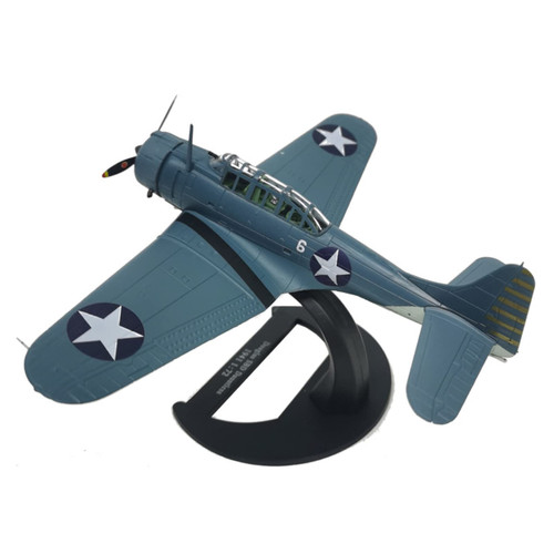 TECKEEN 1/72 Scale SBD Dauntless Dive Bomber Model Alloy Model Diecast Plane Model for Collection TECKEEN 1/72 Scale SBD Dauntless Dive Bomber Model Alloy Model Diecast Plane Model for Collection