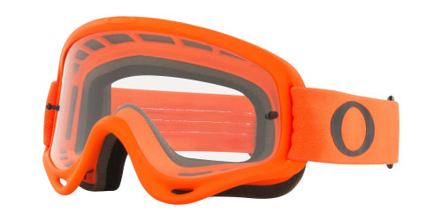 Oakley XS O-Frame Youth Off-Road Motorcycle Goggles - Orange/Clear/One Size