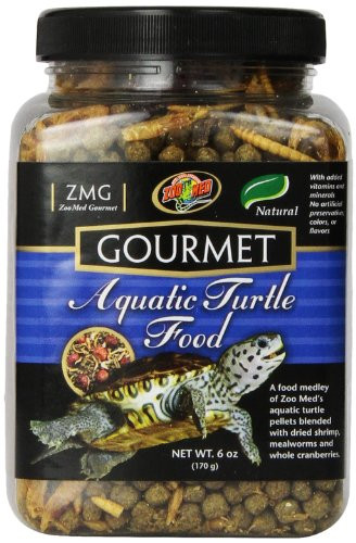 Zoo Med Gourmet Aquatic Turtle Food, 6-Ounce