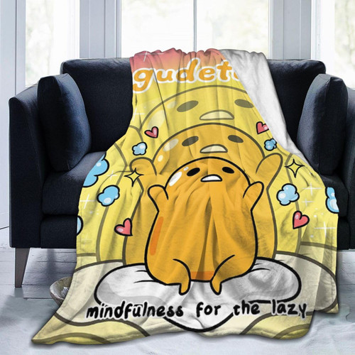 Cartoon Blanket Super Soft Flannel Throw Blankets Warm Comfortable Lightweight Cozy Travel Bedding Or Decoration Throws All Season 60"X50"