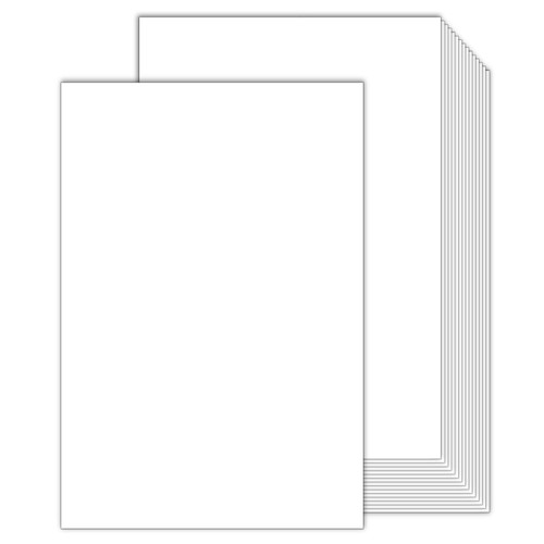 100 Sheets White Blank Cover Stock 11x17 Thick Card Stock, Goefun 80lb Heavyweight Legal Size Printer Paper For Arts and Crafts, Flyers, Menus, Posters