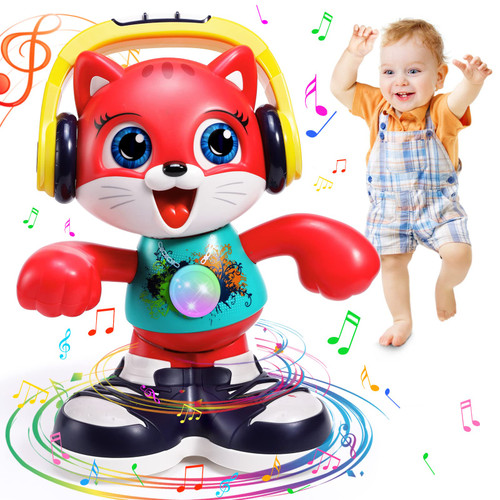 Baby Toys 12-18 Months Dancing Cat Toys for 1 Year Old Boys Girls with Music & Recording Kids Interactive Early Learning Educational Toddler Toys for 1 2 3 Year Old Boys Girls Birthday Xmas Gift Baby Toys 12-18 Months Dancing Cat Toys for 1 Year Old Boys Girls with Music & Recording Kids Interactive Early Learning Educational Toddler Toys for 1 2 3 Year Old Boys Girls Birthday Xmas Gift