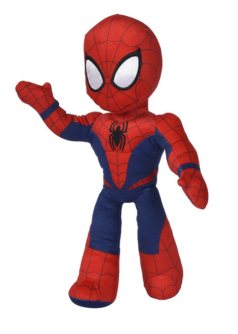 Disney Marvel Spiderman Poseable Action Figure 25 cm Soft Toy,Blue,red Disney Marvel Spiderman Poseable Action Figure 25 cm Soft Toy,Blue,red