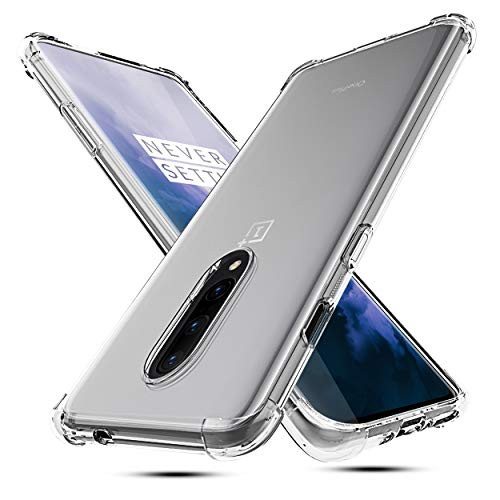 BEBEST-Oneplus 7 Pro Case, Oneplus 7 Pro Clear Case [Anti-Scratch&Non-Slip] Flexible Thin Cover [Shockproof Bumper] Ultra Slim Soft TPU Phone Case for OnePlus 7 Pro (6.7")-Crystal Clear