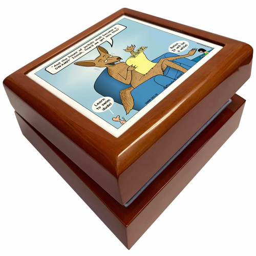 3dRose Isaiah 35 01 10 A Jackal of All Trades Bible jackels swamp future paradise jackals, Jewelry Box jb-19571-1