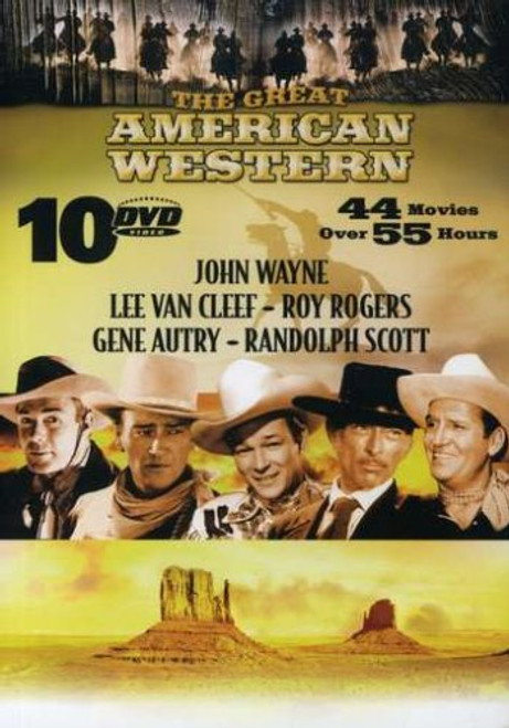 The Great American Western Vol. 1-10 (44 Movies) [DVD]