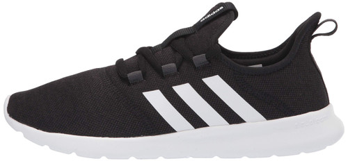 adidas Women's Casual Running Shoes, Black/White/Carbon, 8.5