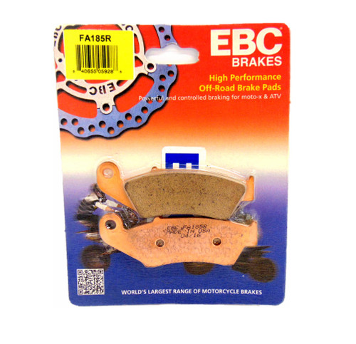 EBC Brake Pads Front Compatible with Suzuki 04-17 RMZ250 RMZ 250 05-17 RMZ450 RMZ 450 FA185R