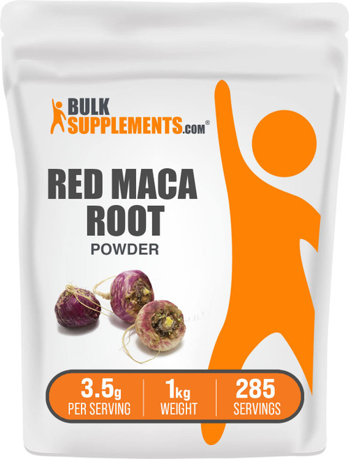 BULKSUPPLEMENTS.COM Red Maca Powder - Maca Supplement. Red Maca Powder for Women & Men, Red Maca Root Powder - Red Raw Maca Powder, Vegan & Gluten Free - 3.5g per Serving, 1kg (2.2 lbs) BULKSUPPLEMENTS.COM Red Maca Powder - Maca Supplement. Red Maca Powder for Women & Men, Red Maca Root Powder - Red Raw Maca Powder, Vegan & Gluten Free - 3.5g per Serving, 1kg (2.2 lbs)