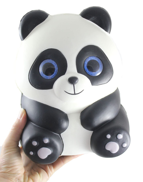 Jumbo Panda Squishy Slow Rise Foam Pet Animal Toy - Scented Sensory, Stress, Fidget Toy