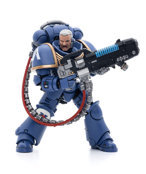 HiPlay JoyToy Warhammer 40K Ultramarines Hellblasters Sergeant Ulaxes 1:18 Scale Collectible Action Figure