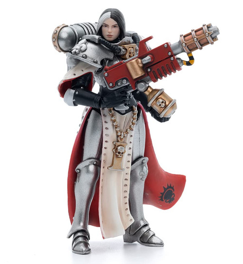 JoyToy Warhammer 40K: Adepta Sororitas Argent Sister Vitas 1:18 Scale Figure JoyToy Warhammer 40K: Adepta Sororitas Argent Sister Vitas 1:18 Scale Figure