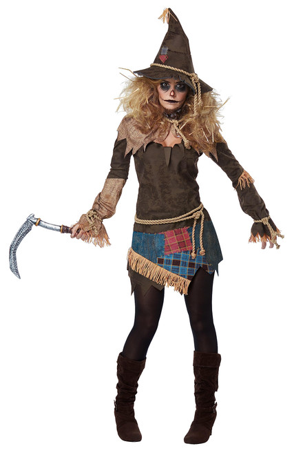 Creepy Scarecrow Womens Costume X-Large Creepy Scarecrow Womens Costume X-Large