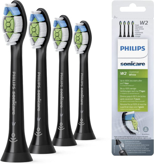 Philips Sonicare HX6064/33 DiamondClean Standard Size Black Toothbrush Heads (4 Pack) Philips Sonicare HX6064/33 DiamondClean Standard Size Black Toothbrush Heads (4 Pack)