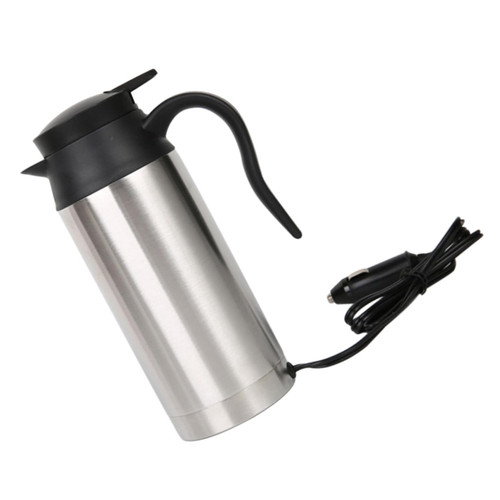 SHOWERORO Car Electric Kettle Water Heater Bottle Hot Water Kettle Electric Water Kettle Water Heating Mugs Truck Kettle Water Boiler Kettles Stainless Steel Travel Electric Car Thermal Jug