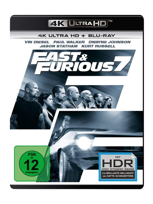 Fast & Furious 7 - Extended Version (4K Ultra HD) (+ BR) [Blu-ray] [2015]