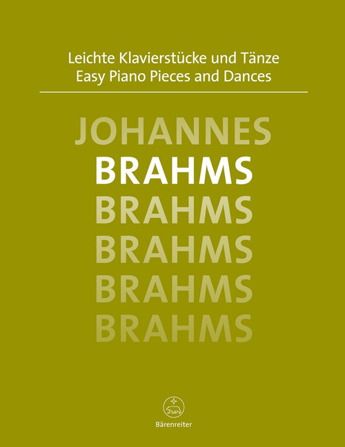 Easy Piano Pieces and Dances Brahms Easy Piano Pieces and Dances Brahms