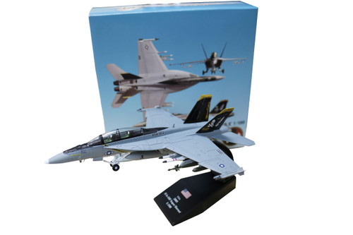 wltk F/A-18F VF103 Super Hornet 1/100 Diecast Aircraft Model Pirate Flag 75th Anniversary