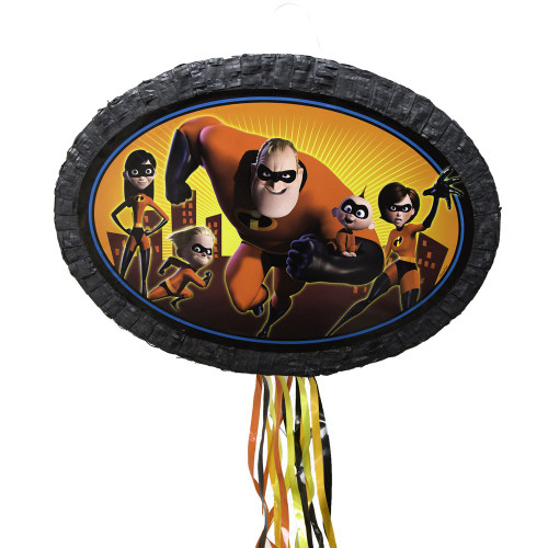 Disney The Incredibles 2 Shaped Drum Party Pinata, 1ct