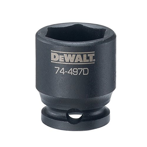DEWALT 3/8" Drive Impact Socket 6 PT 18MM