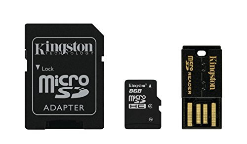 Kingston Digital Multi-Kit/Mobility Kit 8 GB Flash Memory Card Reader, MBLY4G2/8GB Kingston Digital Multi-Kit/Mobility Kit 8 GB Flash Memory Card Reader, MBLY4G2/8GB