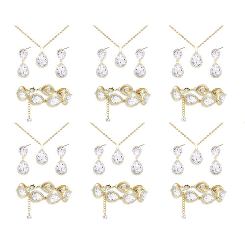 uqvn Will You be My Bridesmaid Jewelry Set for Wedding of 6, Gold Bridesmaid Necklace Earrings Bracelet Jewelry Set,Bridesmaid Proposal Gifts uqvn Will You be My Bridesmaid Jewelry Set for Wedding of 6, Gold Bridesmaid Necklace Earrings Bracelet Jewelry Set,Bridesmaid Proposal Gifts